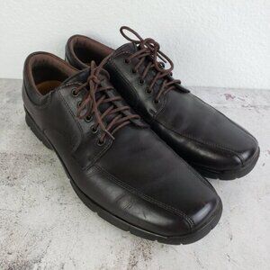 Cole Haan Nike Air Leather Shoes Men's Boots size 13M Dark Brown